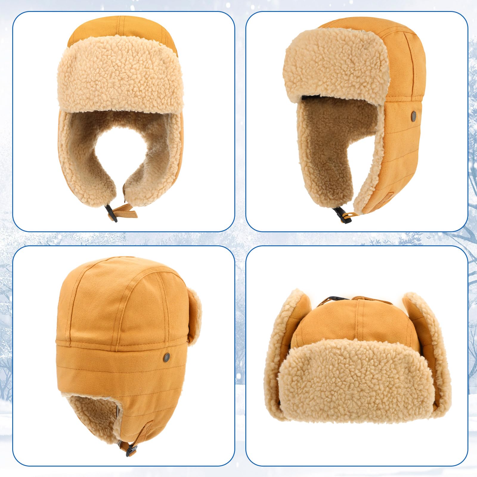 Amazon.com: JaGely 4 Pcs Pilot Hat and Goggles Flight Costume